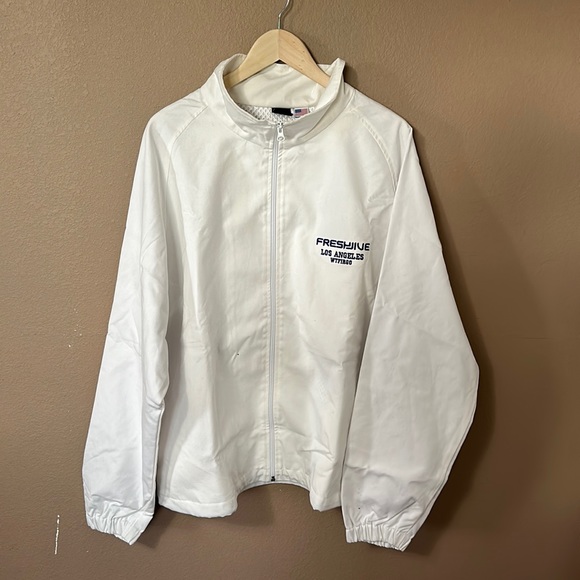 Freshjive trainer jacket WTFIRGO white - Picture 4 of 6